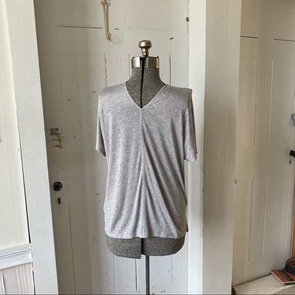 Vince Center Front Seam Oversized Dolman Blouse - Picture 4 of 14